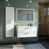 Тумба с раковиной Iddis Brick 100 подвесная фото 6