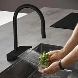 Смеситель Hansgrohe Aquno Select M81 73831670 для кухонной мойки фото 5