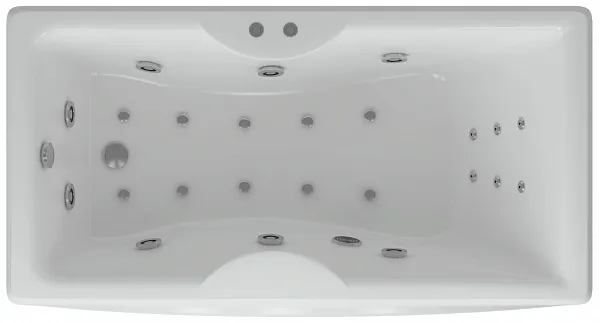 Акриловая ванна Aquatek Феникс 190x90 FEN190-0000078 слив слева фото 2
