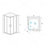 Душевой уголок RGW Passage 02913199-11 фото 3