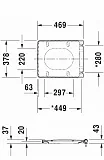 Крышка-сиденье Duravit Vero Air 22090000 с микролифтом фото 2