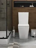 Унитаз-компакт Teymi Eva Vortex W00745 напольный безободковый с микролифтом фото 3