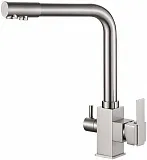 Смеситель Steel Hammer SH 805 SATIN для кухонной мойки фото 1