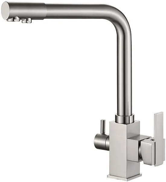 Смеситель Steel Hammer SH 805 SATIN для кухонной мойки фото 1