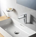 Смеситель Kludi Zenta SL 482600565 для раковины с донным клапаном фото 2