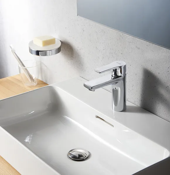 Смеситель Kludi Zenta SL 482600565 для раковины с донным клапаном фото 2