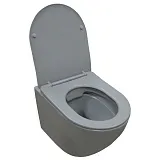 Унитаз Azario Grado AZ-0046 SP MDG подвесной безободковый с сиденьем микролифт фото 2