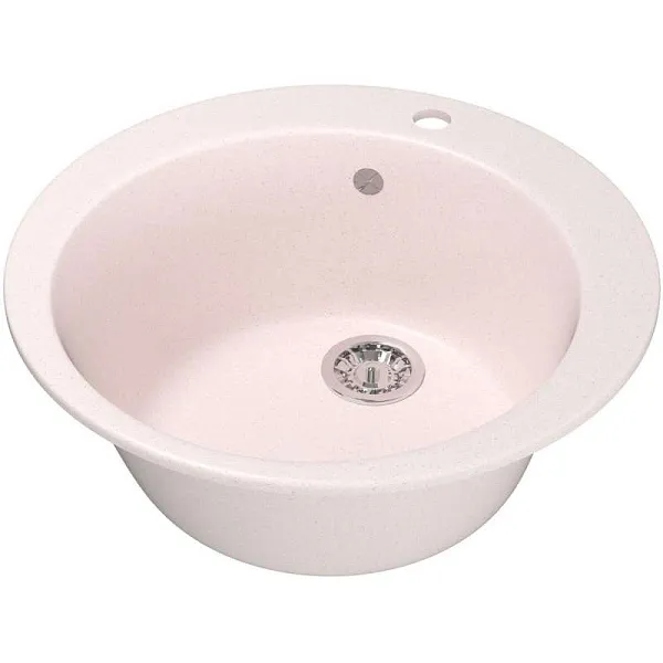 Кухонная мойка Mixline ML-GM13-311 Светло-розовая 525088 фото 1