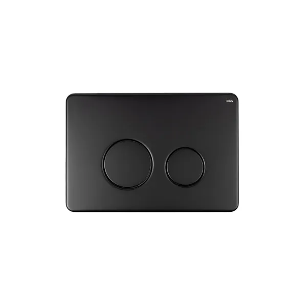 Клавиша смыва Iddis Unisteel UNS01MBi77 черная матовая фото 1
