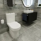 Унитаз-компакт Lavinia Boho Grance Hill 3307002R напольный безободковый с микролифтом фото 4