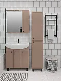 Зеркало Runo Римини 75x75 00-00001280 правое с полочкой и подсветкой фото 4