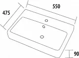 Мебельная раковина Акватон Дрея М 50 1AX144WBXX000 фото 4