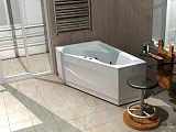 Акриловая ванна Aquatek Медея 170x95 MED180-0000037 левая вклеенный каркас фото 5