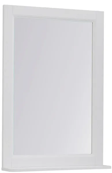 Мебель для ванной Aquanet Бостон М 60 подвесная или напольная белая матовая с раковиной из литьевого фото 11