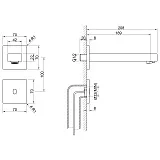 Смеситель для раковины TIMO Selene 2073/00SM фото 2