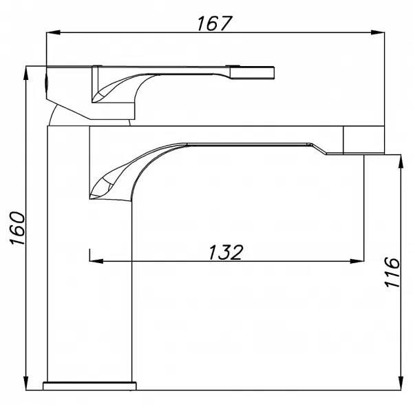 Смеситель Azario Viano AZ-15834521 для раковины фото 2