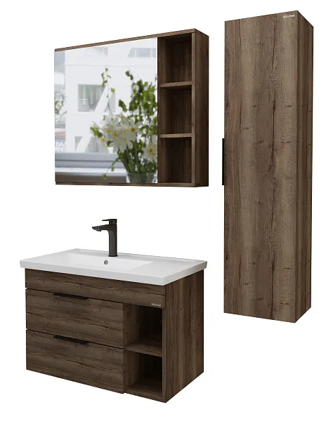 Зеркало-шкаф Grossman Форта 80x70 фото 1