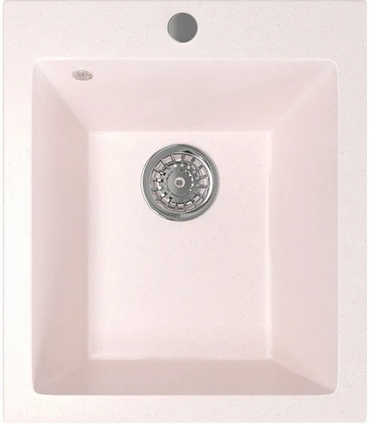 Кухонная мойка Mixline ML-GM14-311 Светло-розовая 525096 фото 3