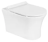 Унитаз BelBagno Ancona BB1224CHR-SM подвесной безободковый фото 1