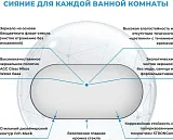 Зеркало Wellsee 7 Rays' Spectrum 80x40 см 172201430 фото 3