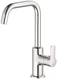 Смеситель Kludi Pure&Easy 370230565 для раковины c донным клапаном фото 1