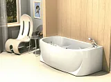 Акриловая ванна Aquatek Мелисса 180x95 MEL180-0000031 вклеенный каркас фото 5