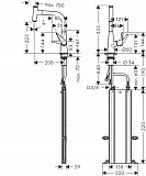 Смеситель Hansgrohe Talis Select M51 73852000 для кухонной мойки фото 2