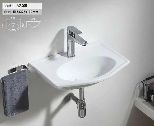 Раковина Azario 50 см AZ-405 фото 2