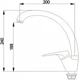 Смеситель Raiber Davis R3102 для кухонной мойки фото 4