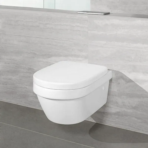 Унитаз Villeroy & Boch Architectura 4694 HR01 подвесной безободковый с микролифтом фото 2