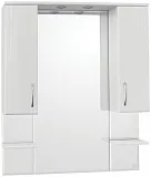 Мебель для ванной Style Line Эко Стандарт №26 90 напольная с зеркалом-шкафом Энигма фото 8