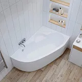 Акриловая ванна Lavinia Boho Bell Pro 160x105 3702160L левая фото 3