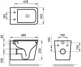 Унитаз BelBagno Ardente-R BB520CHR подвесной безободковый фото 2
