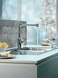 Смеситель Kludi L-Ine 428210577 для кухонной мойки фото 4