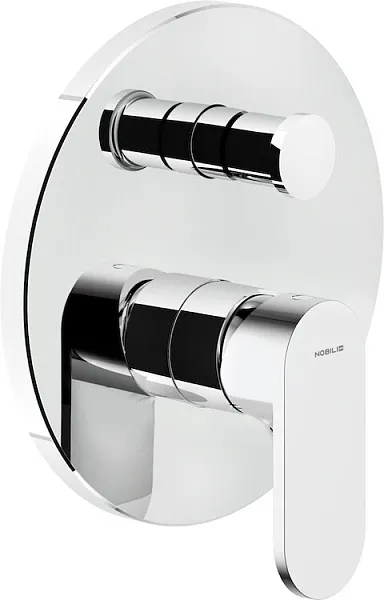 Смеситель Nobili Yoyo YO126100/ECR для ванны с душем фото 1