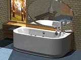 Акриловая ванна Aquatek Морфей 190x90 MOR190-0000059 вклеенный каркас фото 5