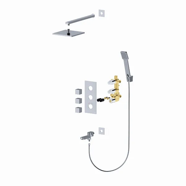 Душевой комплект TIMO Tetra-thermo SX-0199/00SM фото 5