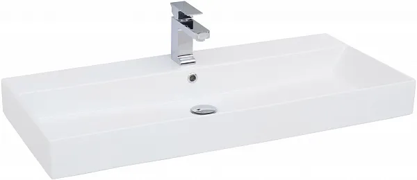 Раковина-столешница Aquanet Sanovit Slim Synergy 100 199206 фото 1