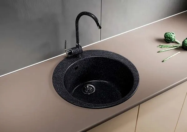 Кухонная мойка Mixline ML-GM13-308 Черная 525086 фото 4