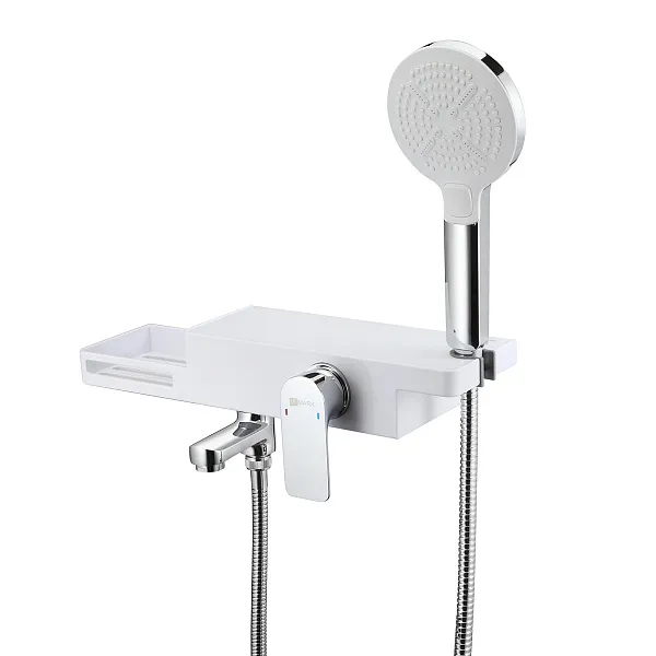 Смеситель Lemark Unibox LM6914CW для ванны с душем фото 1