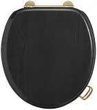 Крышка-сиденье Boheme Vogue 907-B-BR с микролифтом фото 1