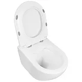 Унитаз Azario Fatto AZ-1049WS подвесной безободковый с сиденьем микролифт фото 3