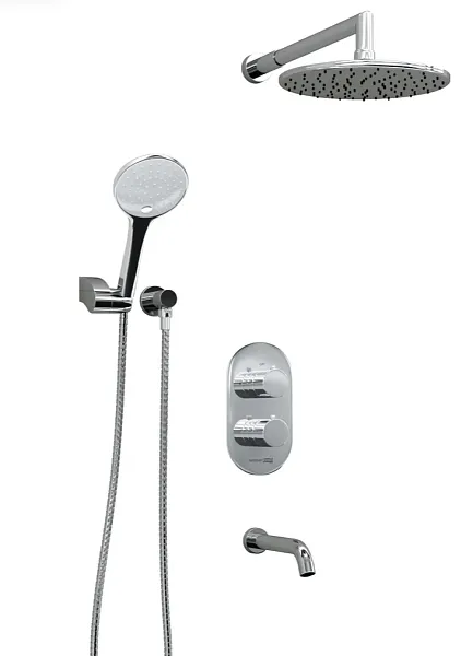 Душевой комплект WasserKRAFT A174819 Thermo встраиваемый фото 1