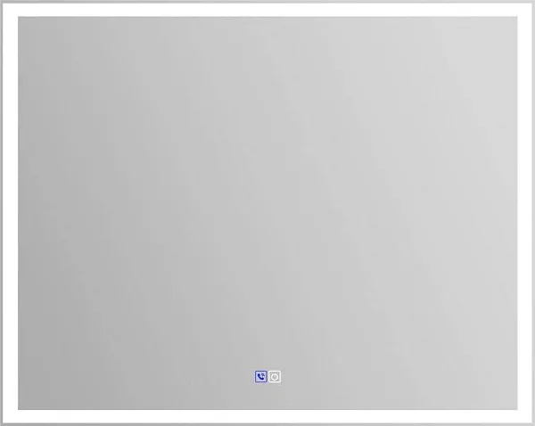 Зеркало BelBagno 100x80 SPC-GRT-1000-800-LED-TCH-PHONE с подсветкой фото 2
