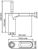 Смеситель WasserKRAFT Kammel 1803 для раковины фото 7