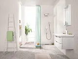 Термостат Hansgrohe ShowerSelect Glass Highflow 15735400 для душа с внутренней частью фото 4