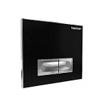 Кнопка смыва beWash Vago 500RZVP0500SYC000001 черное стекло/хром фото 2