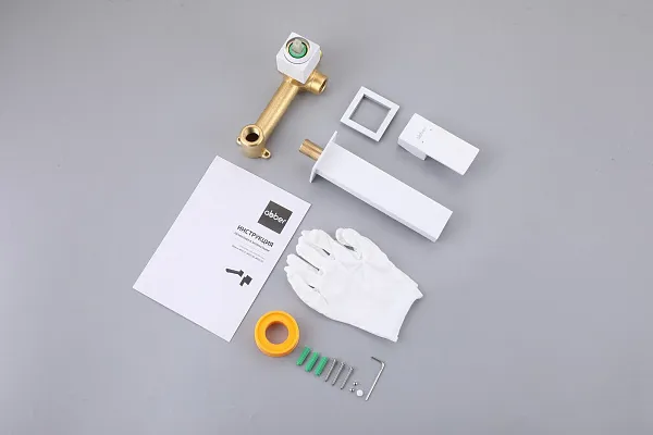 Смеситель для раковины ABBER Daheim AF8212W фото 3