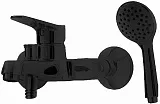Смеситель Bravat Eco Black F6111147BM-B для ванны с душем фото 1