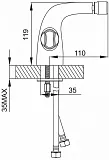 Смеситель Iddis Elansa ELASB00I04 для биде фото 6